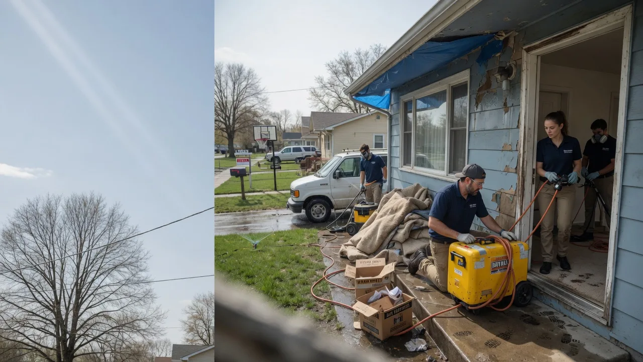 Basement Flood Cleanup in Rockford, MN near me